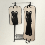 Cloth dust dress bag  cream