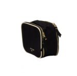 Double sided case ,multi purpose ( Tech ,Toiletry, makeup) color black