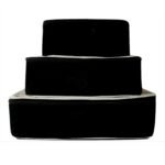 backing CUBES - 3 pcs -black