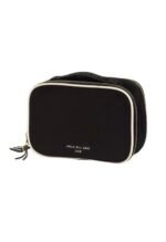 Double sided case ,multi purpose ( Tech ,Toiletry, makeup) color black