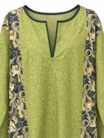 Green Paisley Kandora – Large - Image 3