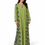 Green Paisley Kandora – Large